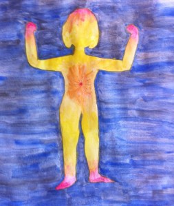 strong and confident inside